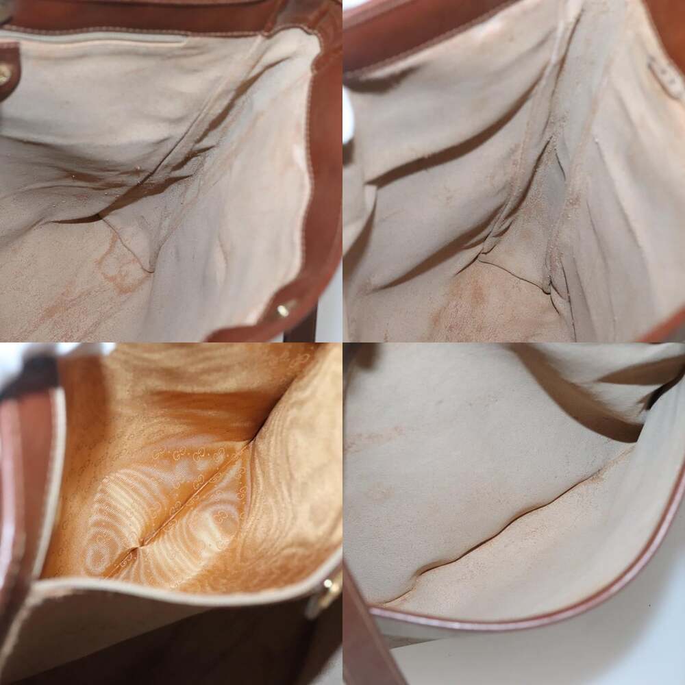 GUCCI Micro GG Supreme Tote Bag Pvc Beige Gold 002 37 002 37 - Picture 12 of 13